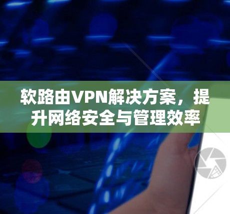 软路由VPN解决方案,提升网络安全与管理效率 软路由VPN解决方案,提升网络安全与管理效率