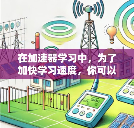 在加速器学习中，为了加快学习速度，你可以按照以下步骤进行