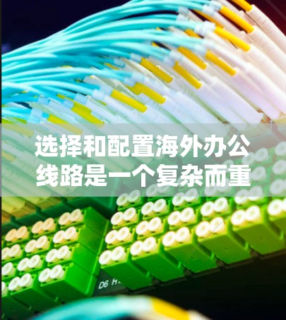 选择和配置海外办公线路是一个复杂而重要的过程，需要综合考虑多个方面。以下是对海外办公线路的详细分析和建议