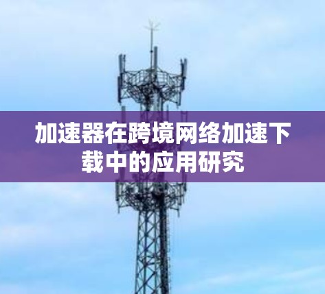 加速器在跨境网络加速下载中的应用研究