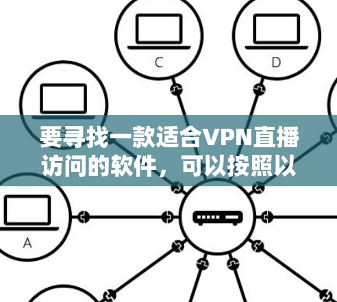 要寻找一款适合VPN直播访问的软件，可以按照以下步骤进行