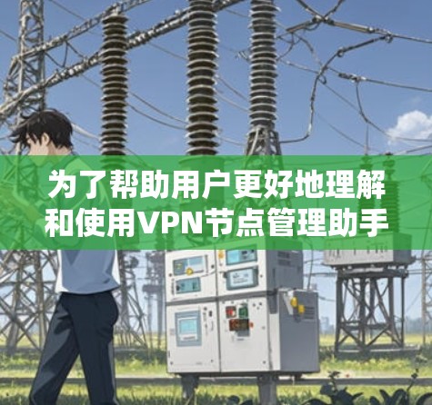 为了帮助用户更好地理解和使用VPN节点管理助手,以下是一些关键点和建议 为了帮助用户更好地理解和使用VPN节点管理助手,以下是一些关键点和建议
