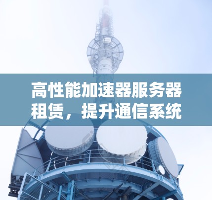 高性能加速器服务器租赁,提升通信系统效能与成本效益 高性能加速器服务器租赁,提升通信系统效能与成本效益