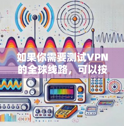 如果你需要测试VPN的全球线路，可以按照以下步骤进行