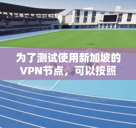 为了测试使用新加坡的VPN节点，可以按照以下步骤进行