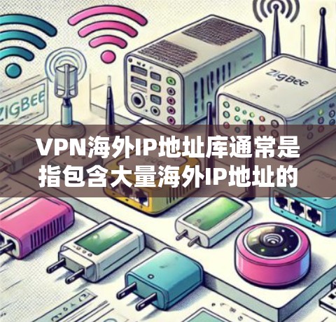 VPN海外IP地址库通常是指包含大量海外IP地址的数据库，这些IP地址通常来自不同的国家和地区。这些IP地址可以用来设置VPN服务器，或者用于其他与网络相关的应用